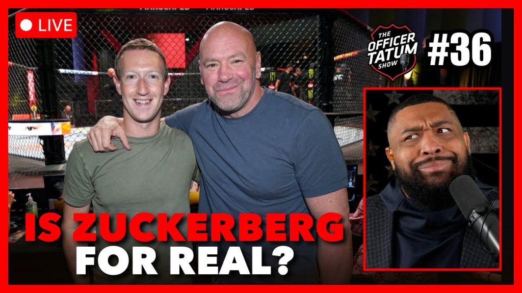 LIVE Zuckerberg ENDS Censorship on Meta as Dana White JOINS Board + MORE |  Officer Tatum Show EP 36