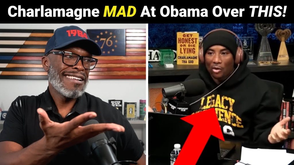 Charlamange ATTACKS Obama For Being FRIENDLY With Trump!