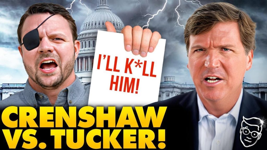 Dan Crenshaw Threatens to KILL Tucker Carlson on HOT MIC | Tucker Responds in The most SAVAGE Way