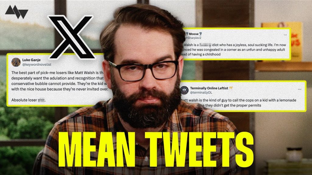 Matt Walsh Reads MEAN TWEETS