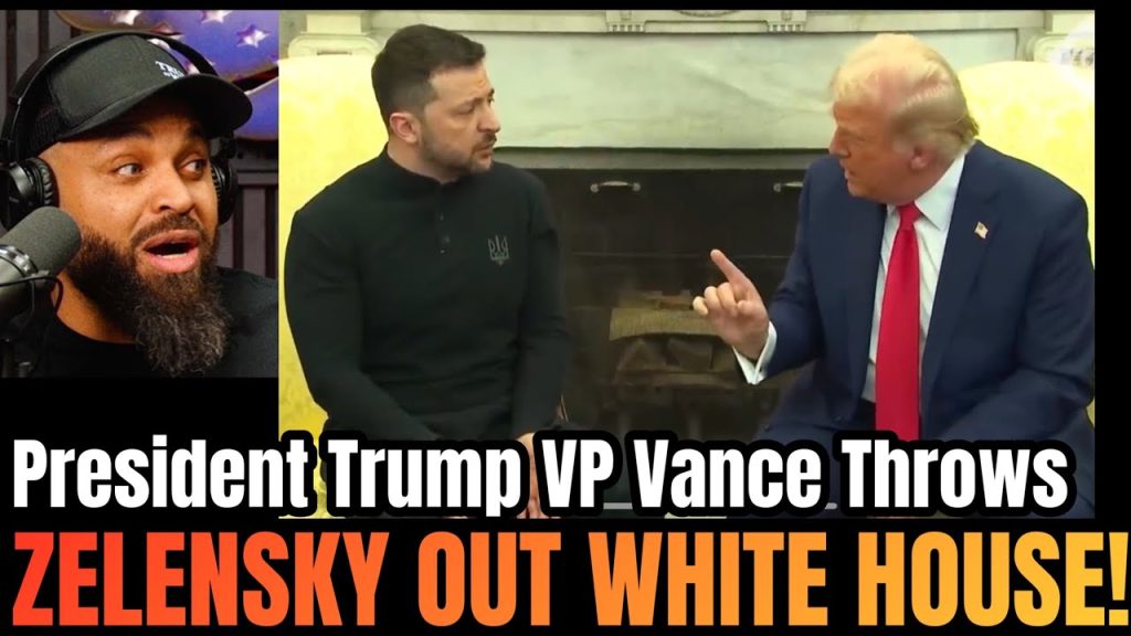 President Trump Shutdown Zelensky and THROWS him out the White House!